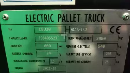 El-pallevogn 2021  HC (Hangcha) CBD20-AC1S-ISU (5)
