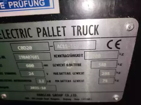 El-pallevogn 2021  HC (Hangcha) CBD20-AC1S-ISU (5)