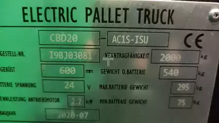 El-pallevogn 2020  HC (Hangcha) CBD20-AC1S-ISU (6)