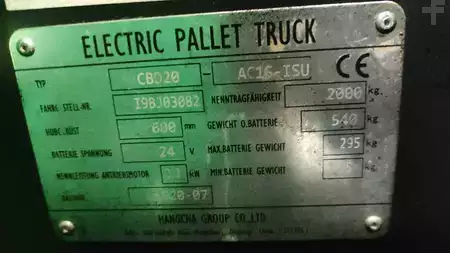 El-pallevogn 2020  HC (Hangcha) CBD20-AC1S-ISU (5)