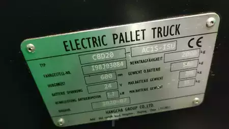 El-pallevogn 2020  HC (Hangcha) CBD20-AC1S-ISU (5)