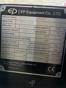 Apilador eléctrico 2021  EP Equipment ES12-12ES (5)