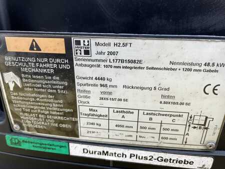 Diesel gaffeltruck 2007  Hyster H2.5FT (4)