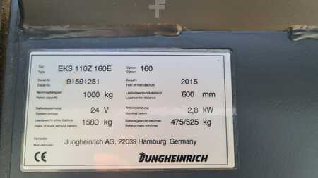 VZV s plošinou pro řidiče 2015  Jungheinrich EKS110 Z 160E (6)