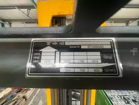 Schubmaststapler 2008  Jungheinrich ETV320 (8)