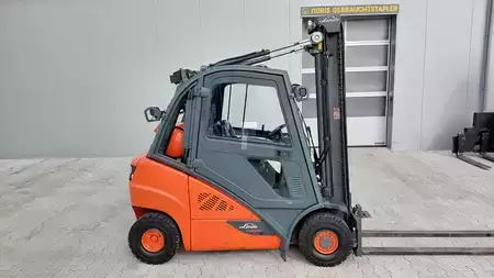 Gázüzemű targonca 2017  Linde H20T/600 mit Video (5)
