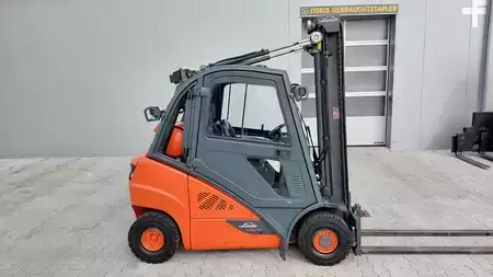 Gázüzemű targonca 2017  Linde H20T/600 mit Video (6)