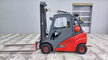 Gázüzemű targonca 2017  Linde H20T/600 mit Video (14)