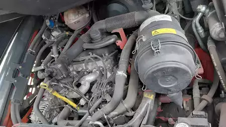 Gázüzemű targonca 2017  Linde H20T/600 mit Video (16)