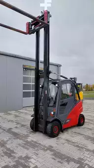 Gázüzemű targonca 2017  Linde H20T/600 mit Video (8)