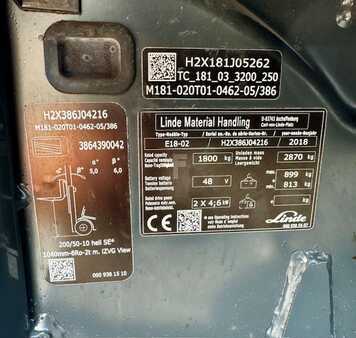 3 Wheels Electric 2018  Linde E 18 EVO (8)