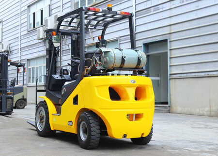 4 Wheels 2024  UN Forklift FL25T-NJX2 (8)