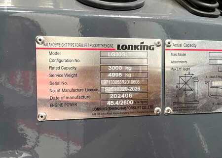 Propane Forklifts 2024  Lift Hero LG30GLT (9)