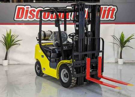 4 Wheels 2024  UN Forklift FL25T-NJX2 (5) 