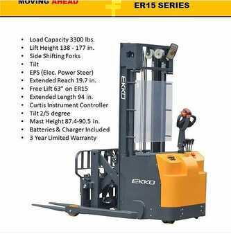 Pallet Stackers 2025  Ekko ER15L (2)