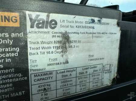 Diesel Forklifts 2017  Yale GDP110VX (9)
