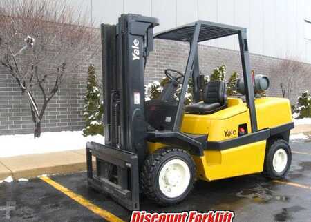 Carretilla elevadora diésel 2000  Yale GDP120 (3)