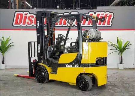 Propane Forklifts 2018  Yale GC080VXBCS (8)