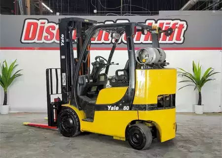 Propane Forklifts 2018  Yale GC080VXBCS (8)