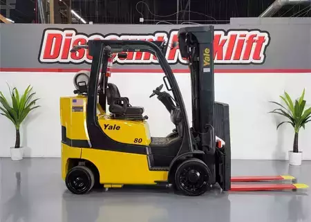 Propane Forklifts 2018  Yale GC080VXBCS (1)