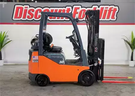 Propane Forklifts 2020  Toyota 8FGCU15 (1)