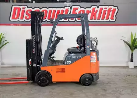 Propane Forklifts 2020  Toyota 8FGCU15 (2)