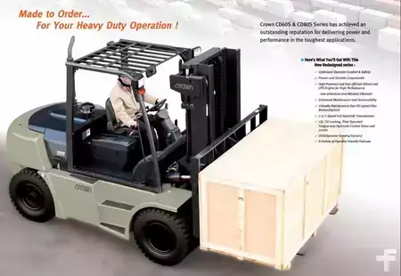 Propane Forklifts 2021  Crown CG70S-7 (2)