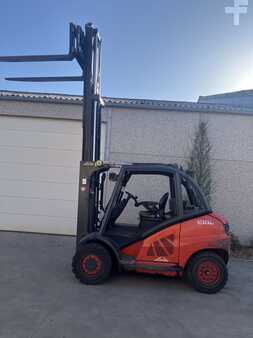 Diesel gaffeltruck 2008  Linde h40d (4)