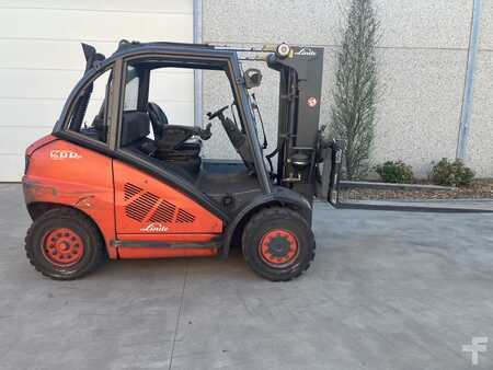 Diesel gaffeltruck 2008  Linde h40d (6)