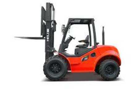 Rough Terrain Forklifts 2025  Heli CPCD35-KU5Y4G3 4WD (1)