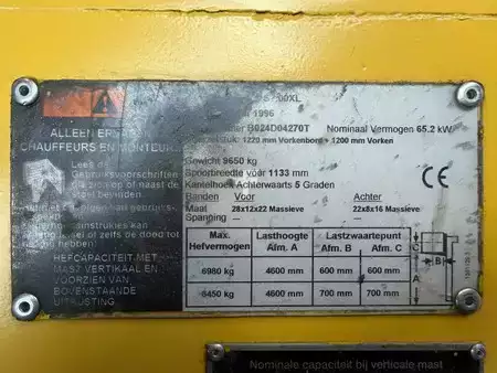 LPG VZV 1996  Hyster S7.00XL (6)