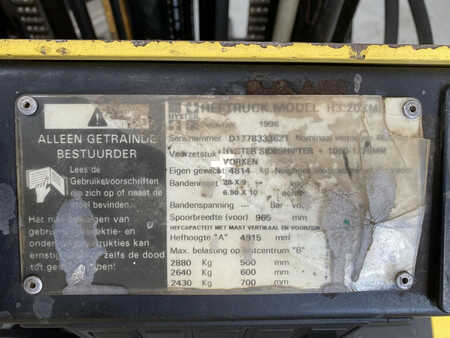 Dieselový VZV 1996  Hyster H3.20XML Diesel (6)