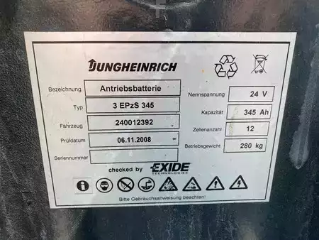 Висотний штабелер 2003  Jungheinrich EJC12 (8)