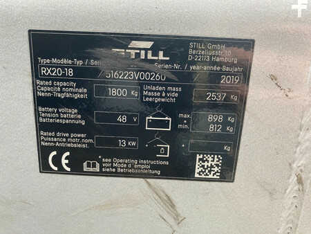 Elektrisk- 4 hjul 2019  Still RX20-18 (7)