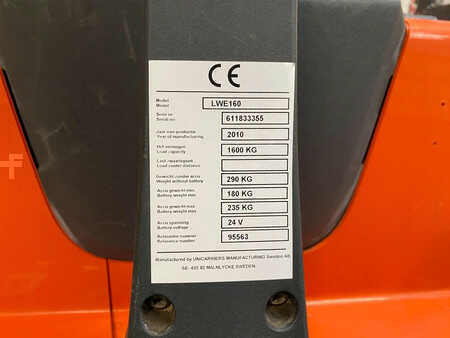 Porta-paletes elétrico 2010  BT LWE160 (7)