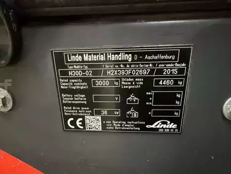 Wózki widłowe diesel 2015  Linde H30D-02 (7)