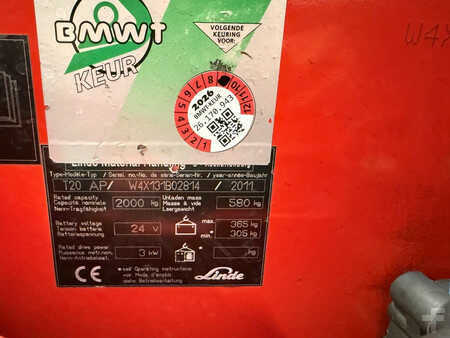 Nízkozdvižný vozík 2011  Linde T20AP (7)