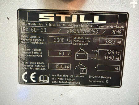 Elektromos 4 kerekű 2019  Still RX60-30 (8)