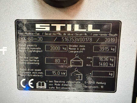 Elektromos 4 kerekű 2019  Still RX60-30 (8)