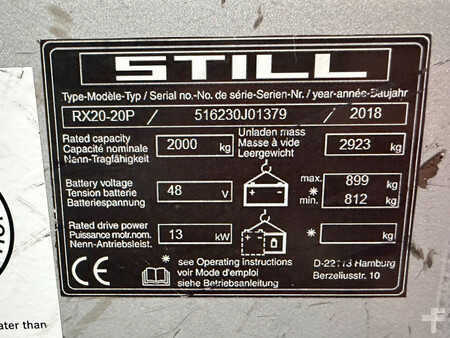 Elektromos 4 kerekű 2018  Still RX20-20P (7)