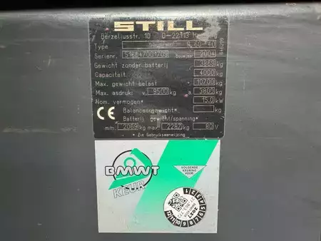 Elektryczne 4-kołowe 2004  Still R60-40 (6)