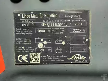 LPG VZV 2014  Linde H18T-01 Volledige cabine (7)