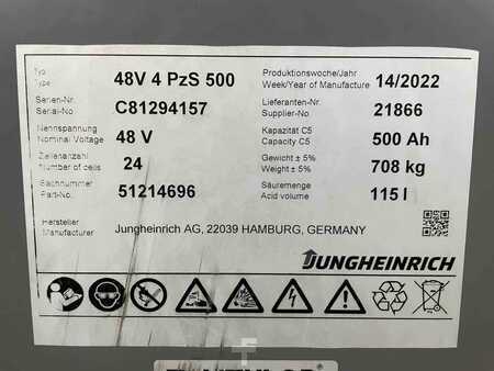 3-wiel elektrische heftrucks 2013  Jungheinrich EFG213 (8)