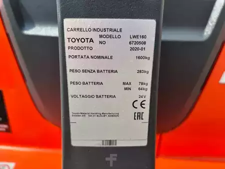 Låglyftare El 2020  Toyota LWE160 (5)