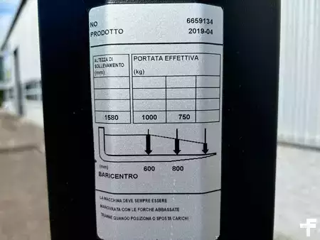 Wózek wysokiego podnoszenia 2014  BT HWE 100 (4)
