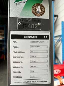  Ledestabler med sete 2011  Nissan XJN200 (8)
