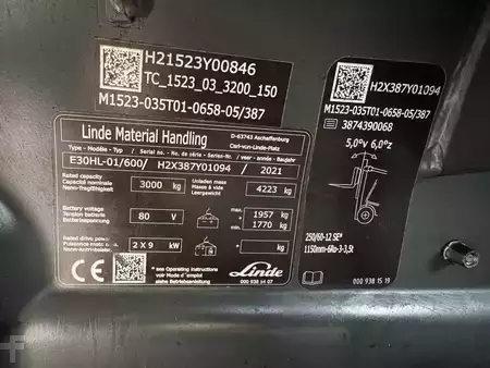 Elektro 4 Rad 2021  Linde E30/600HL --EK (23)