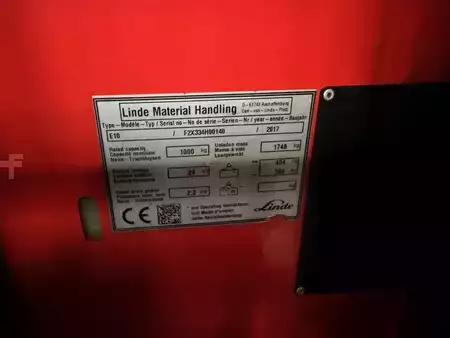 3-wiel elektrische heftrucks 2017  Linde E10-334-01--EK (14)