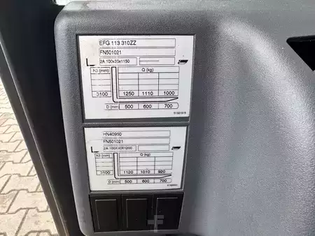Carrelli elettrici 3 ruote 2015  Jungheinrich EFG113--EK (18)
