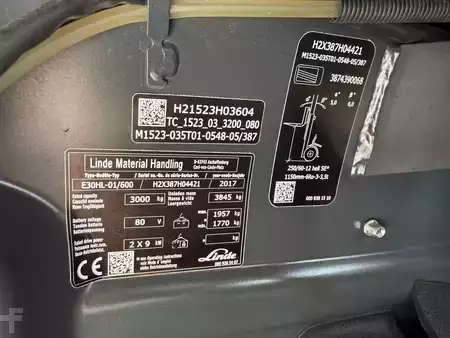 Elektro 4 Rad 2017  Linde E30/600HL --EK (20)